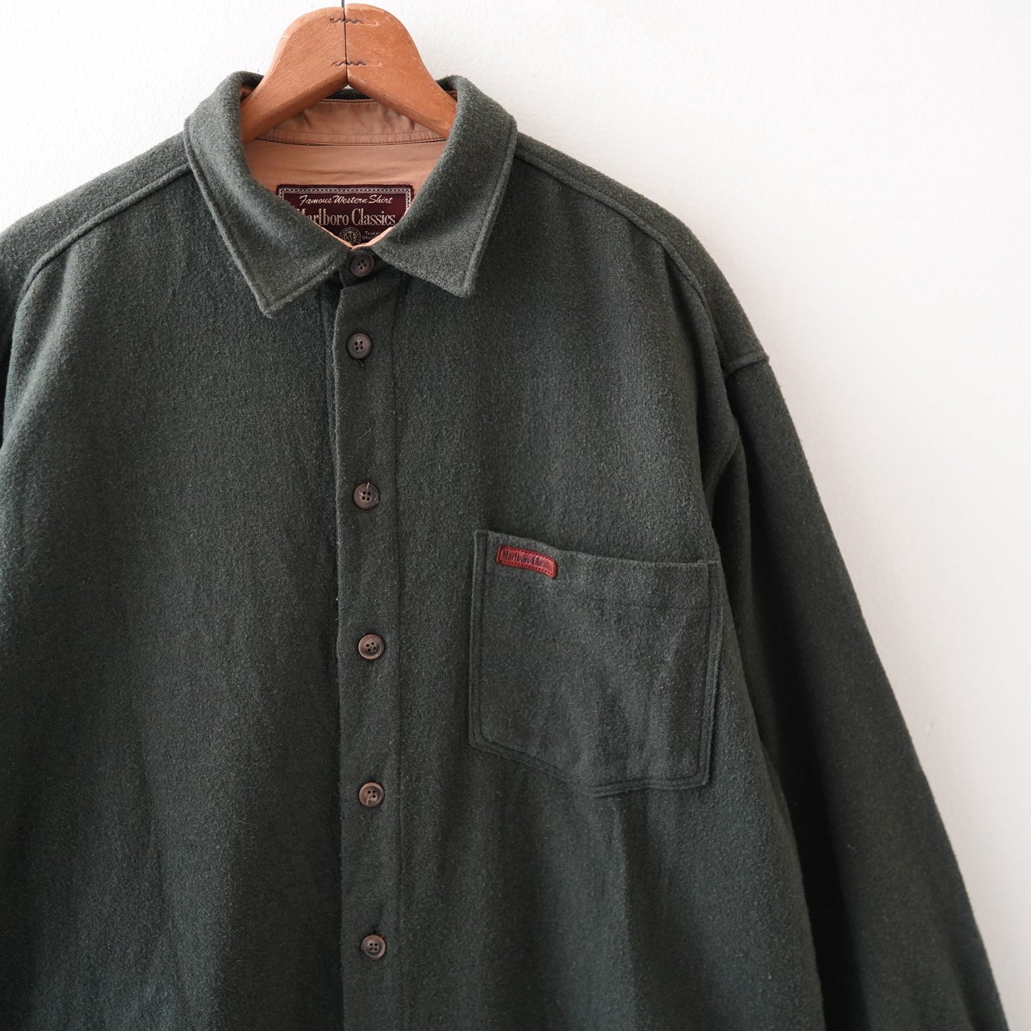 Marlboro Classics wool shirt