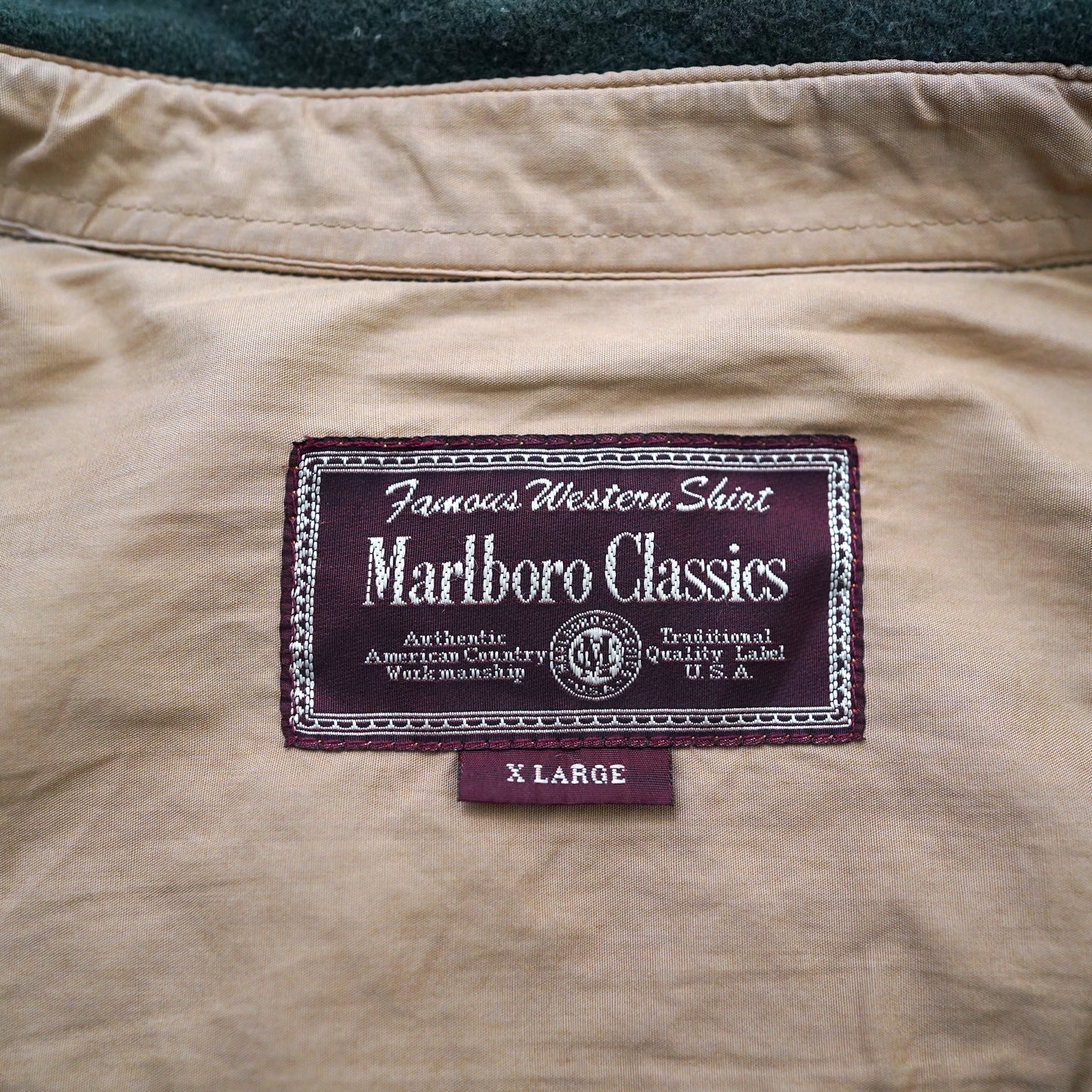 Marlboro Classics wool shirt