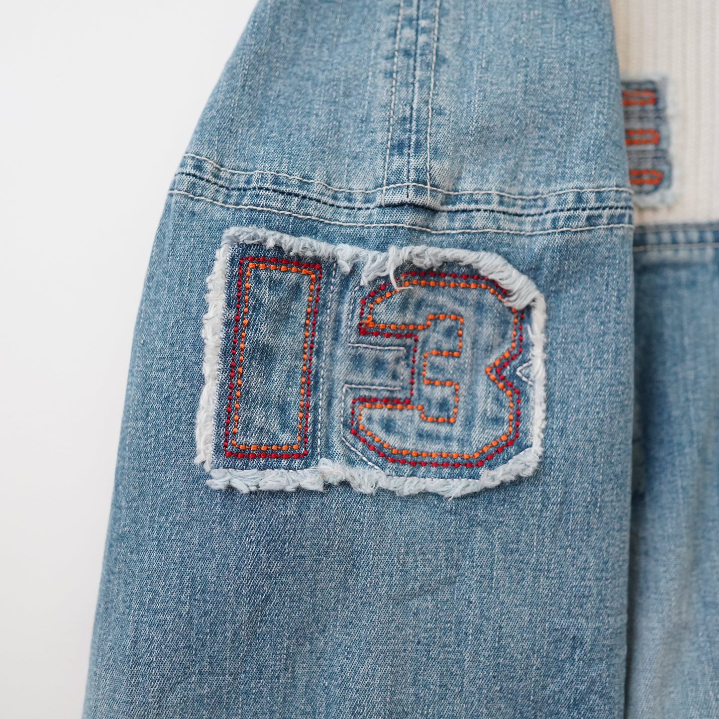 denim＆knit jacket