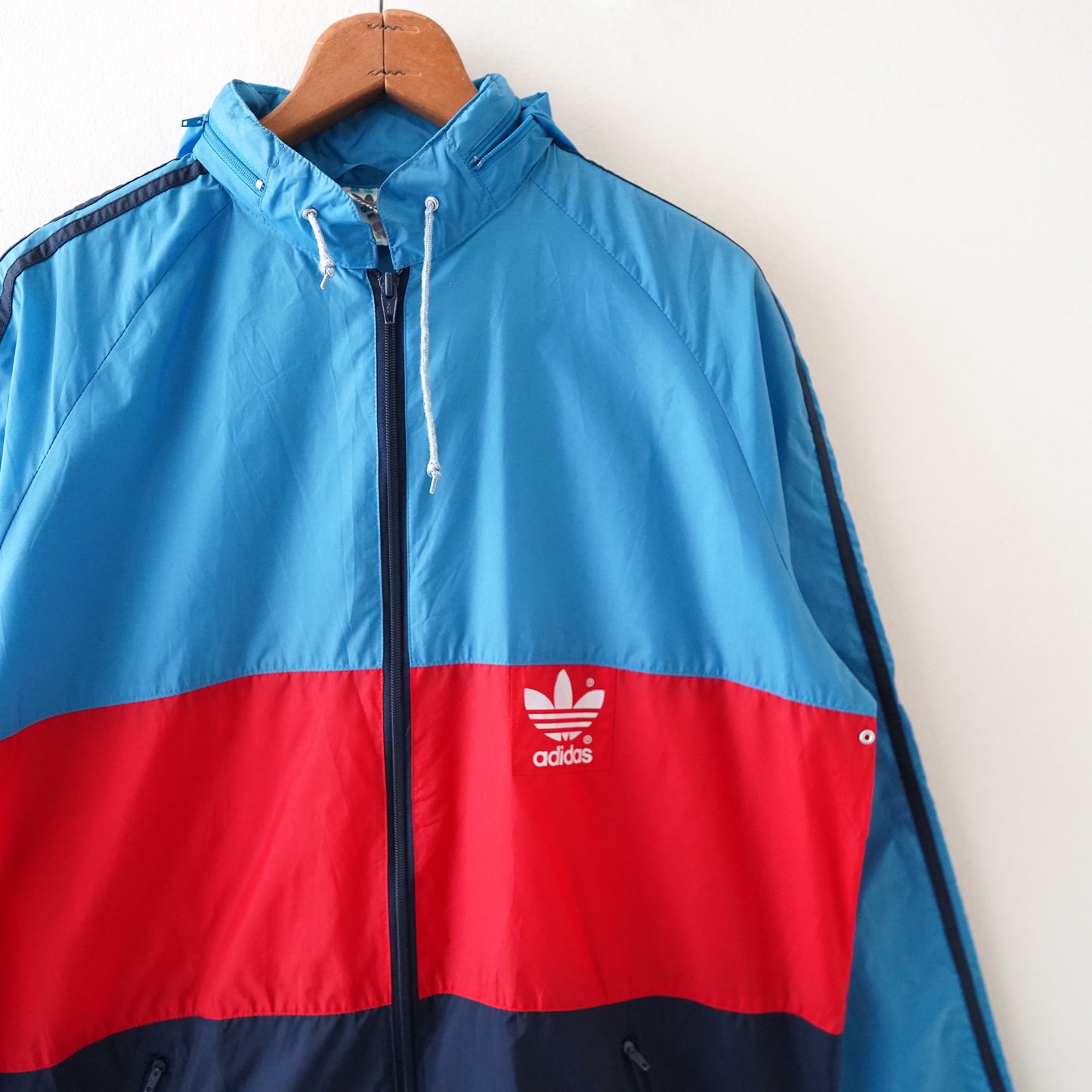 80s adidas nylon jacket