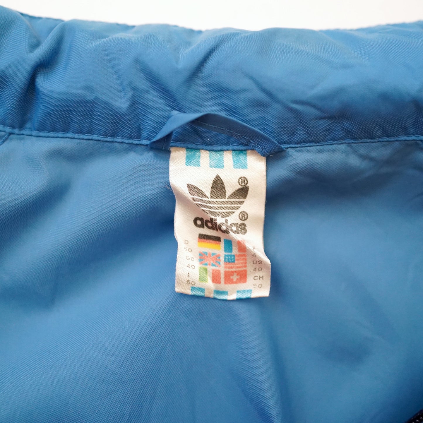 80s adidas nylon jacket