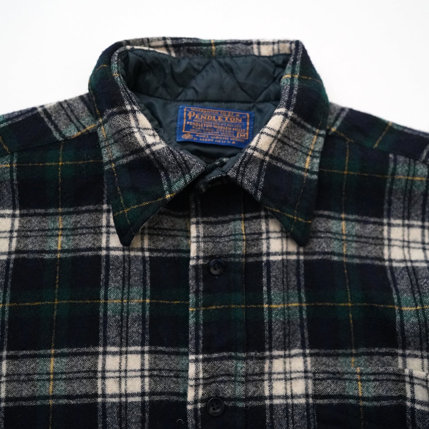 70s Pendleton wool check shirt