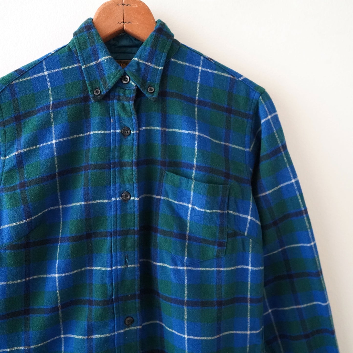 60s Pendleton wool check shirt