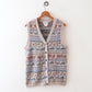 Spirit flower knit vest