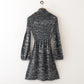 Calvin Klein turtle neck knit dress