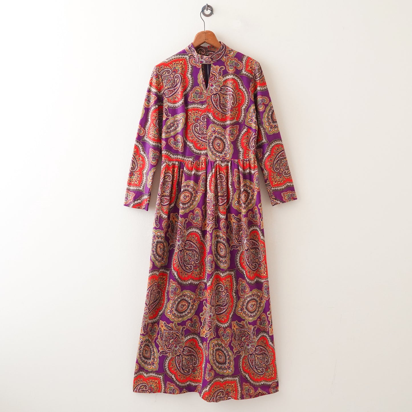 paisley long dress