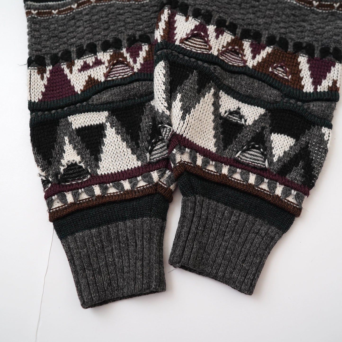 ethnic pattern sweater