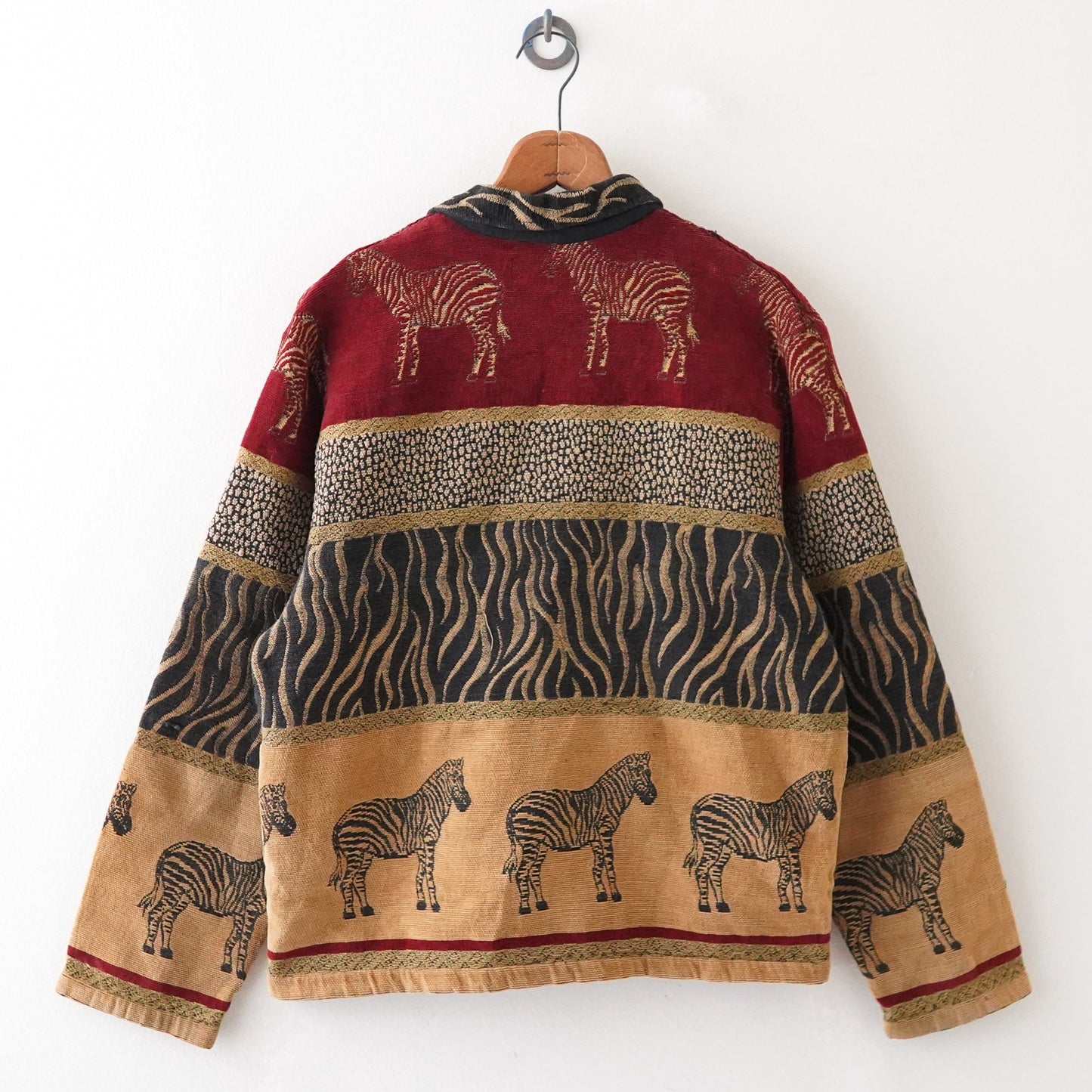 90s animal design long shirt