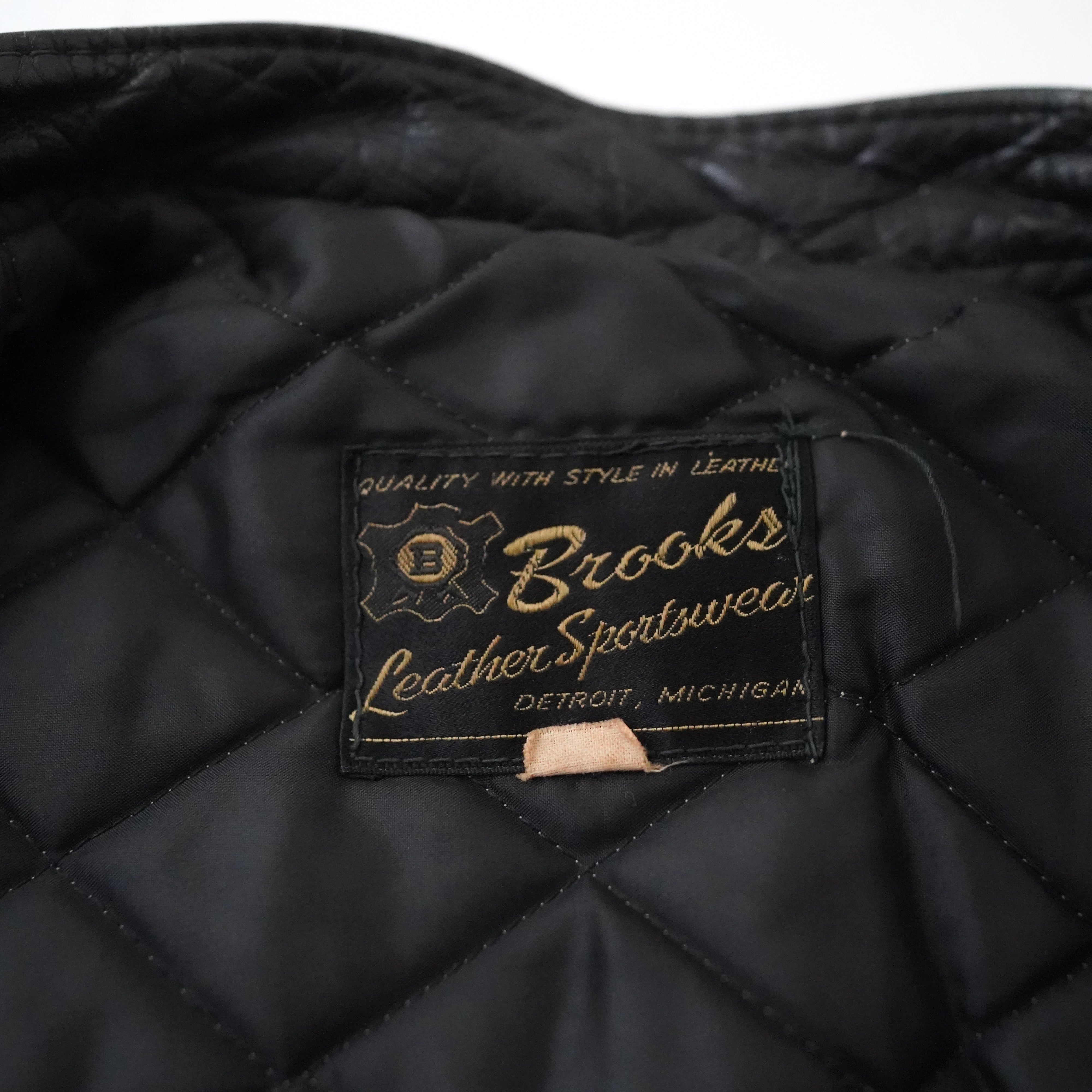 70s Brooks Leather Sportswear leather jacket – NEVERKNOWS