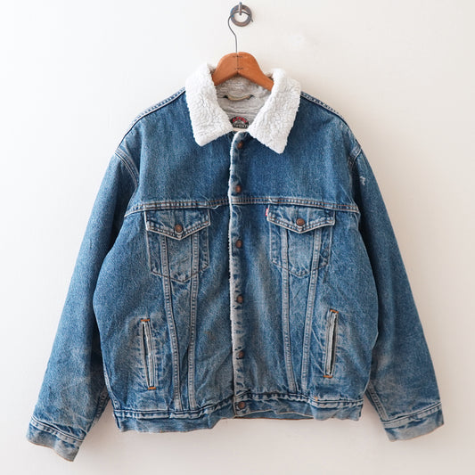 90s Levi's boa denim jacket