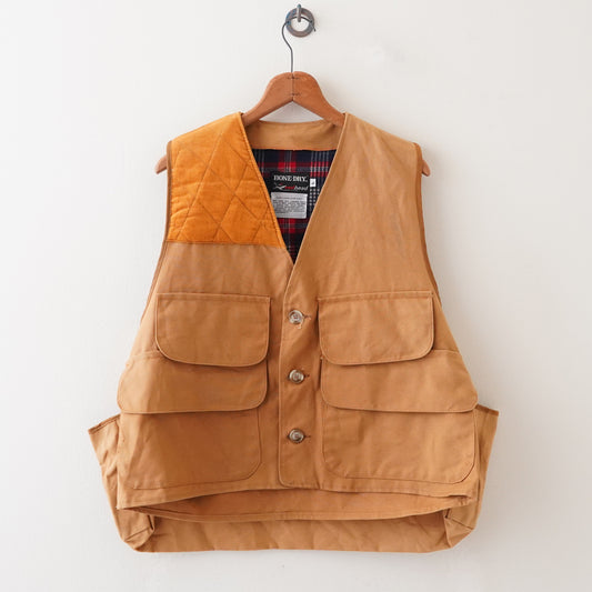 60s-70s BONE-DRY by red head hunting vest