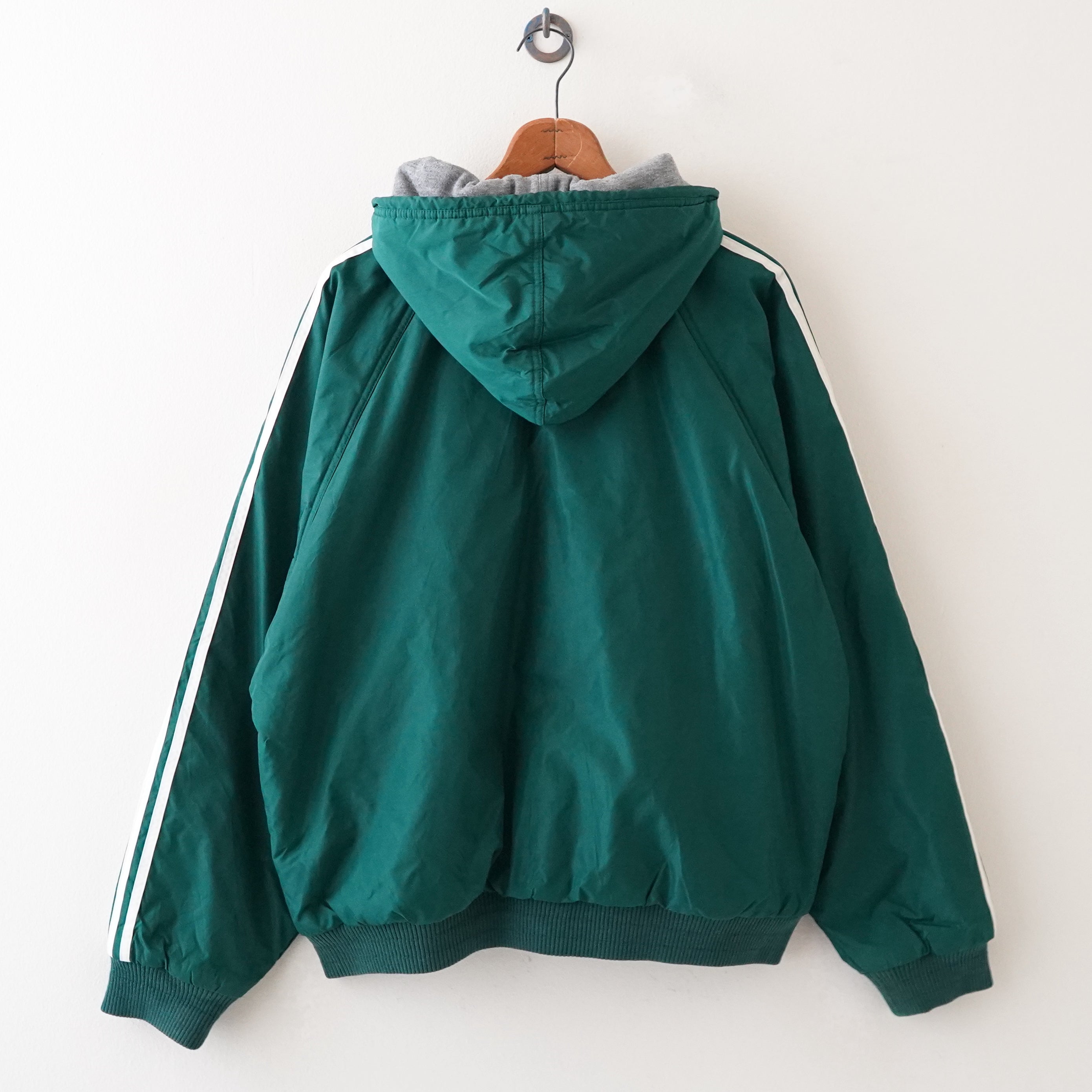 90s adidas reversible nylon jacket – NEVERKNOWS