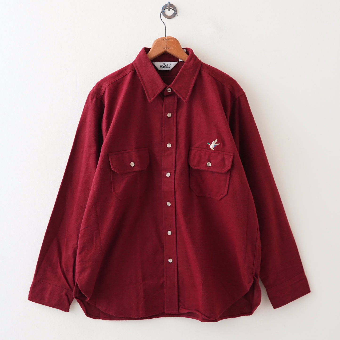 90s Woolrich cotton shirts