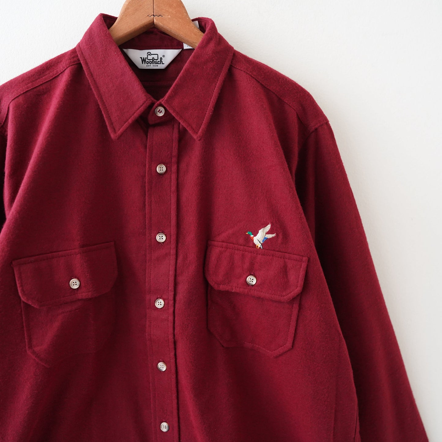 90s Woolrich cotton shirts