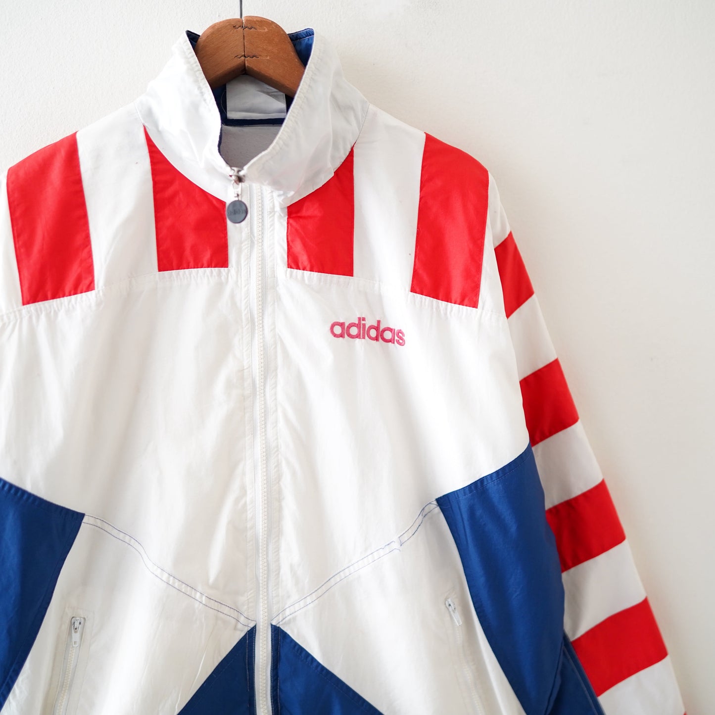 80s adidas nylon jacket