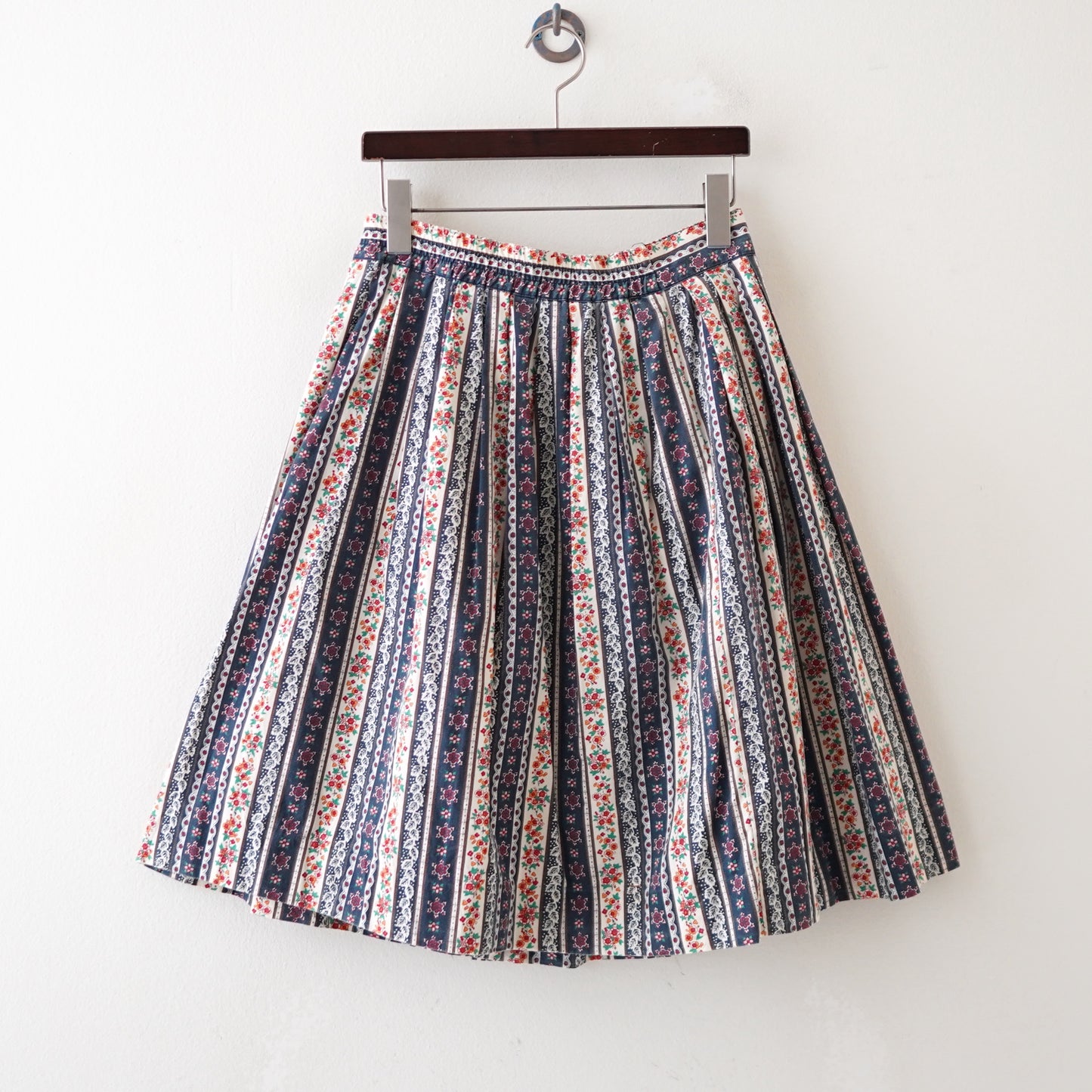 westbound button front knee length skirt
