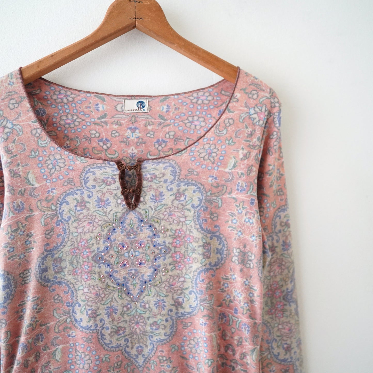 Oneworld printed long tee