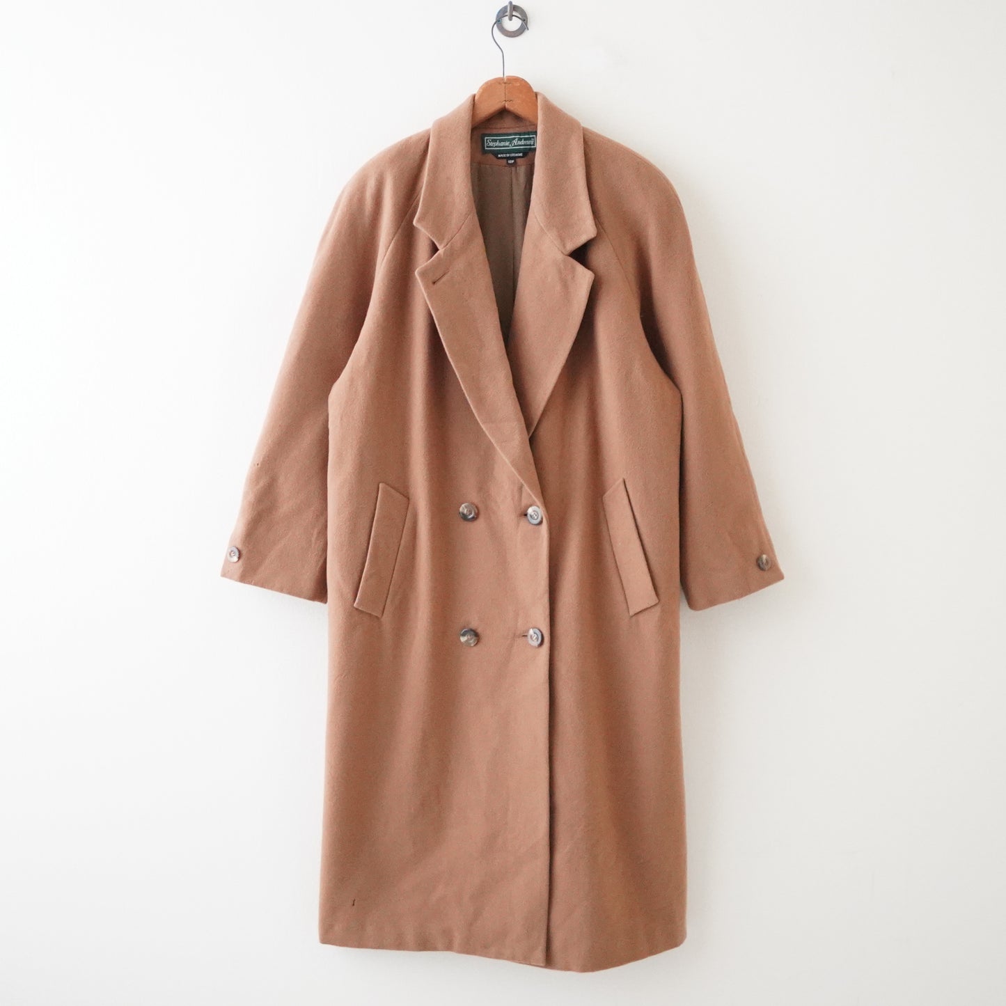 Stephanie Andrews wool coat