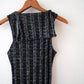 knit sleeveless one piece