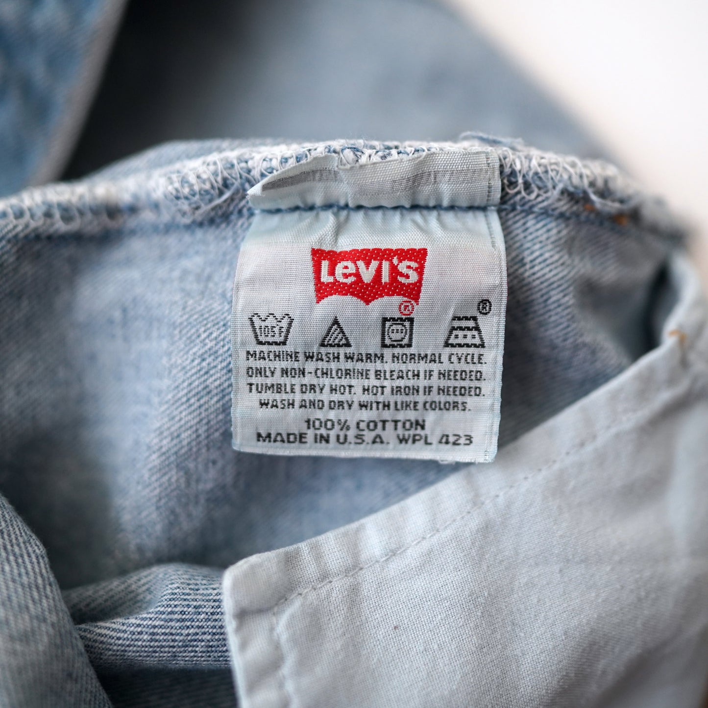 Levi's 501 tapered denim pants