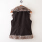 AMX fur vest