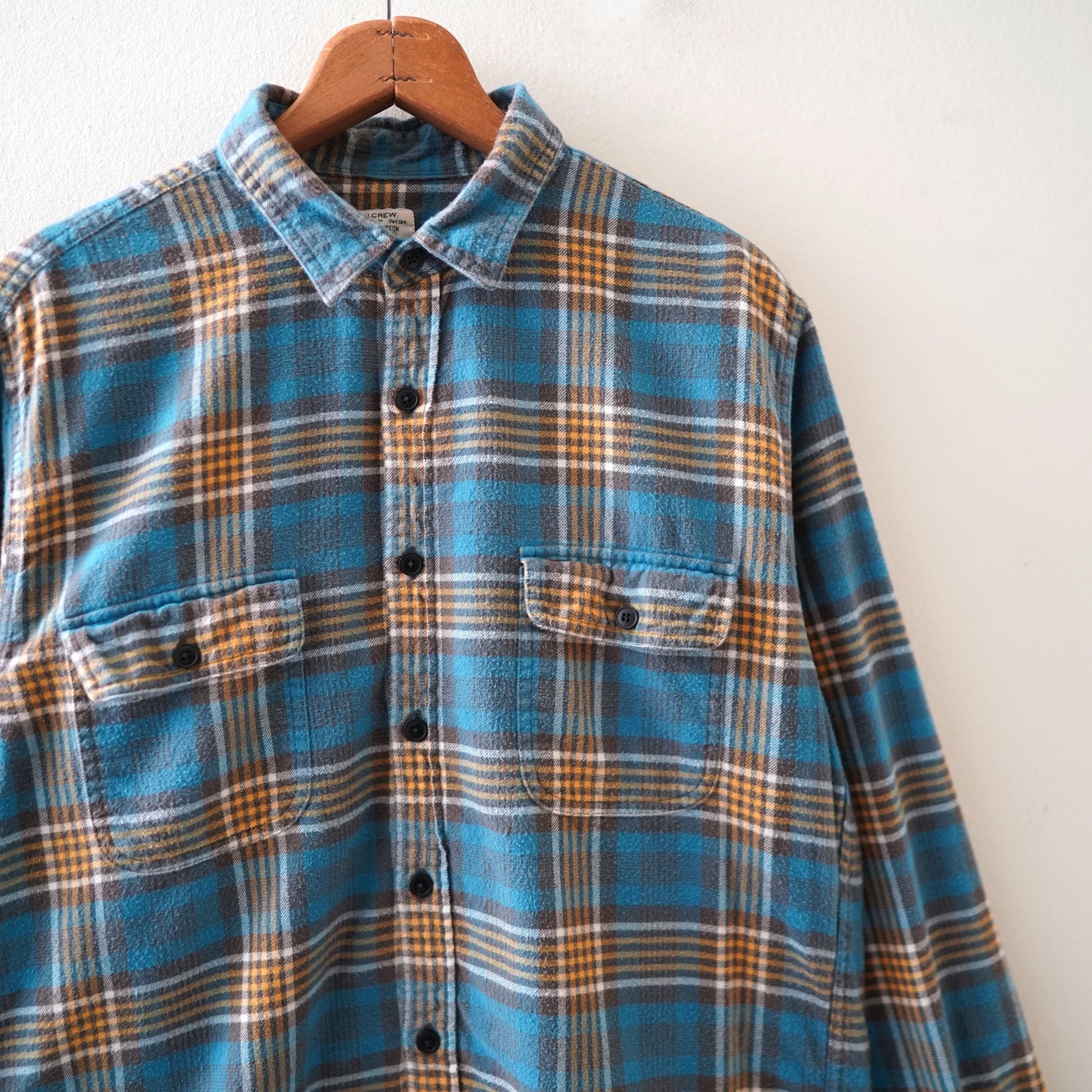 J.Crew flannel check shirt