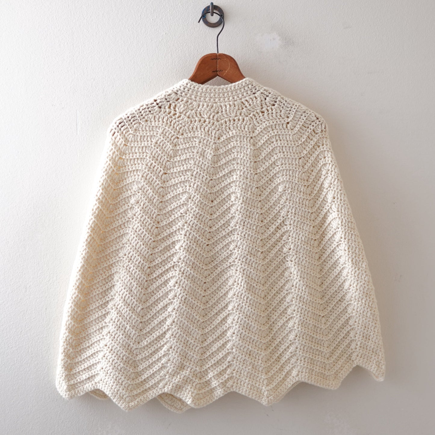 knit cape coat