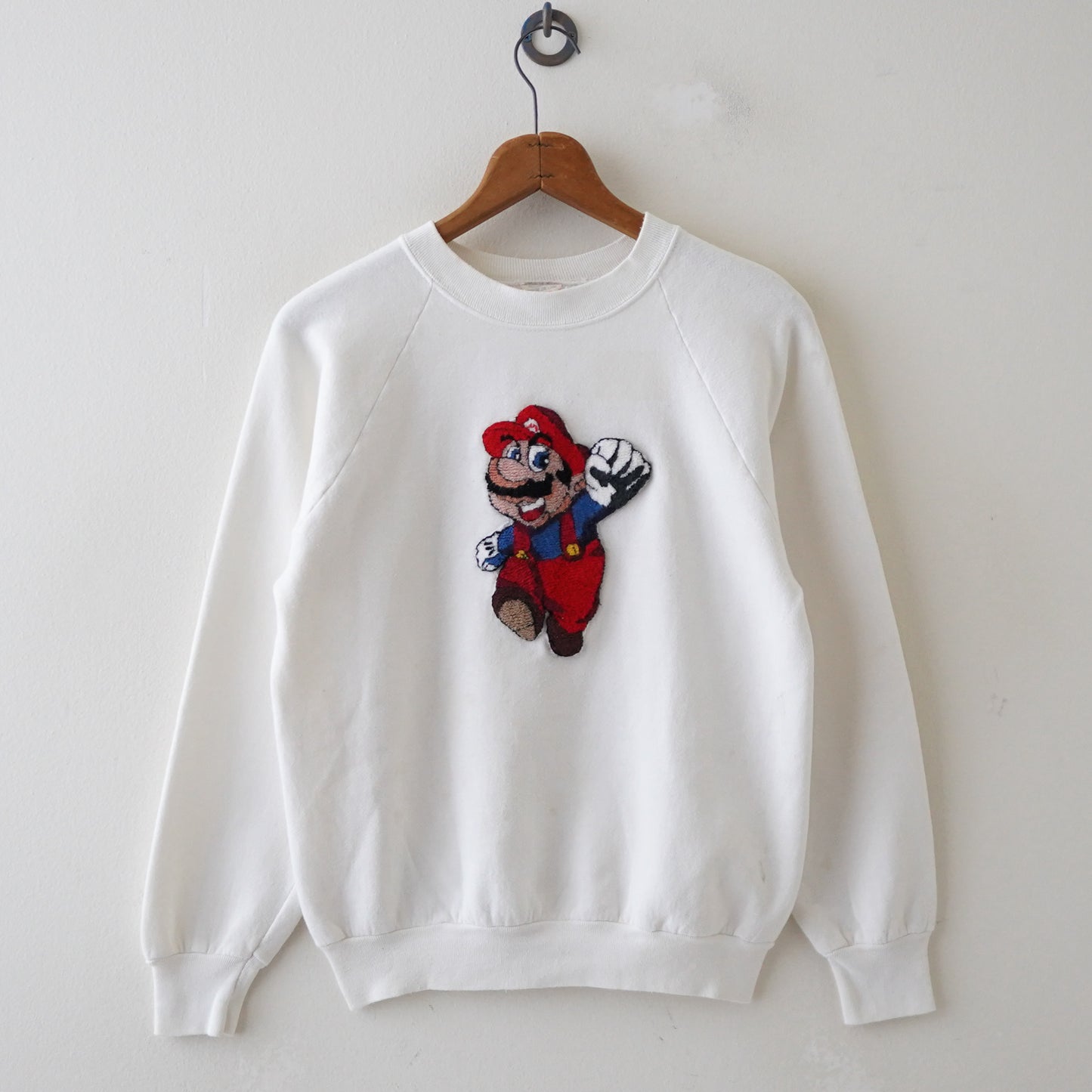 80s FRUIT OF THE LOOM mario sweat