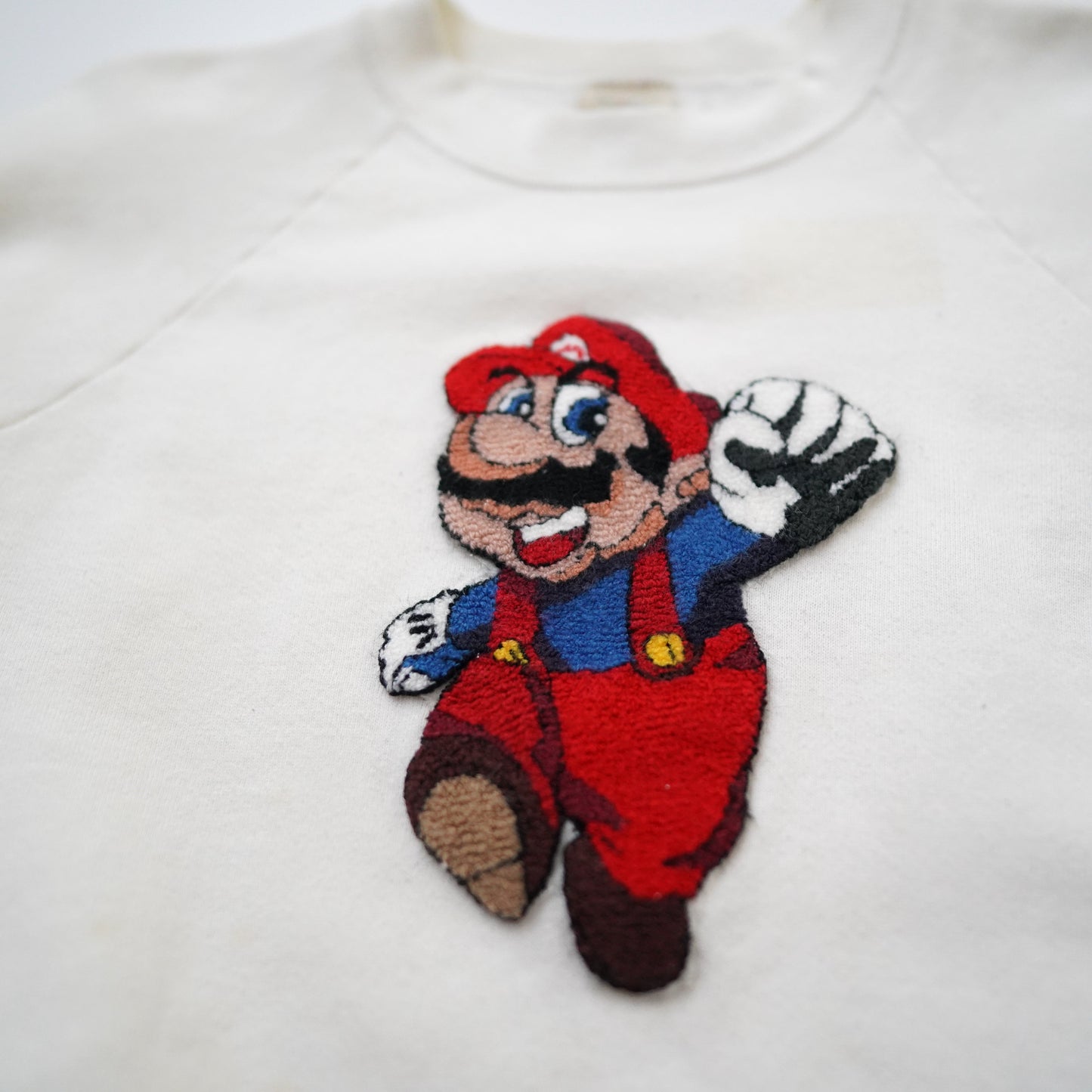 80s FRUIT OF THE LOOM mario sweat