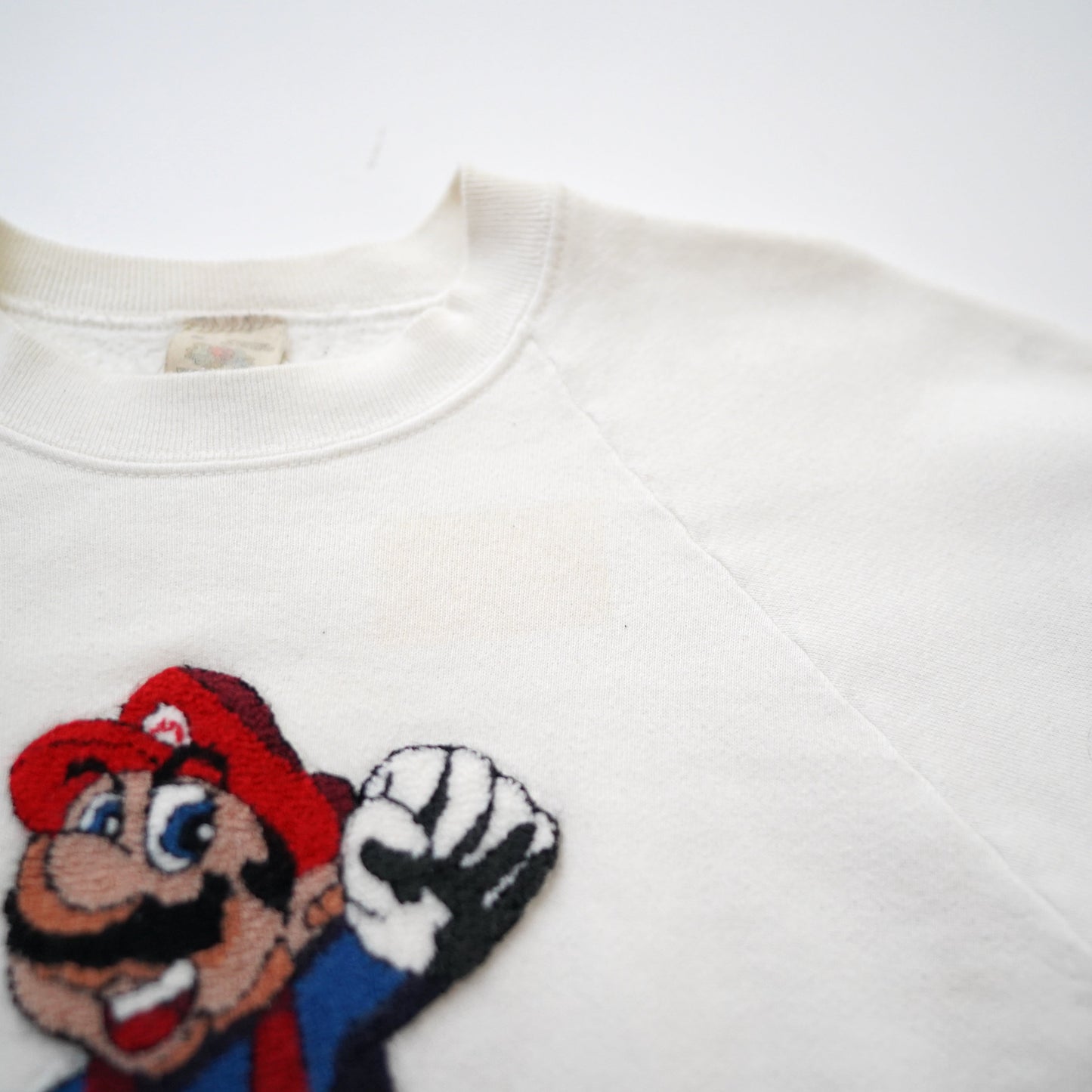 80s FRUIT OF THE LOOM mario sweat