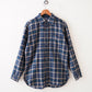 70s PENDLETON check long shirt