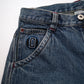 Wappen denim pants