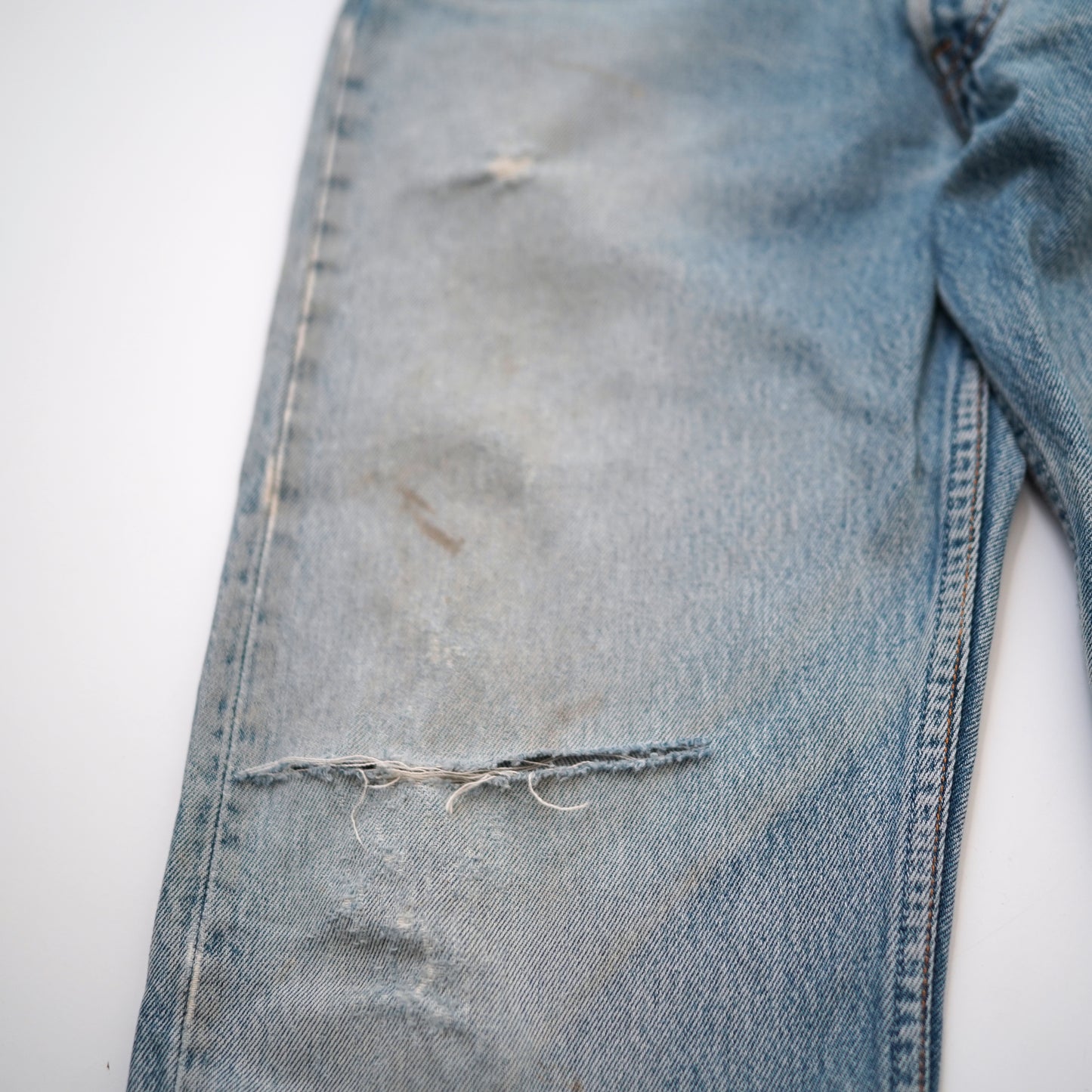 Levi's 501 ripped denim pants