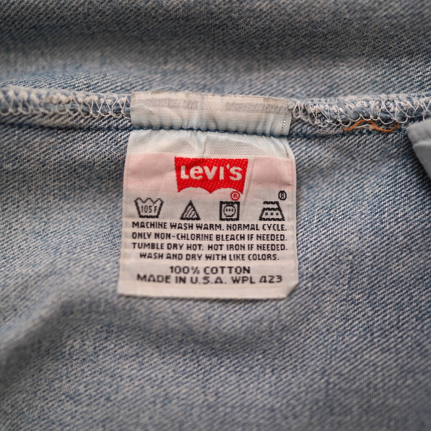 Levi's 501 ripped denim pants