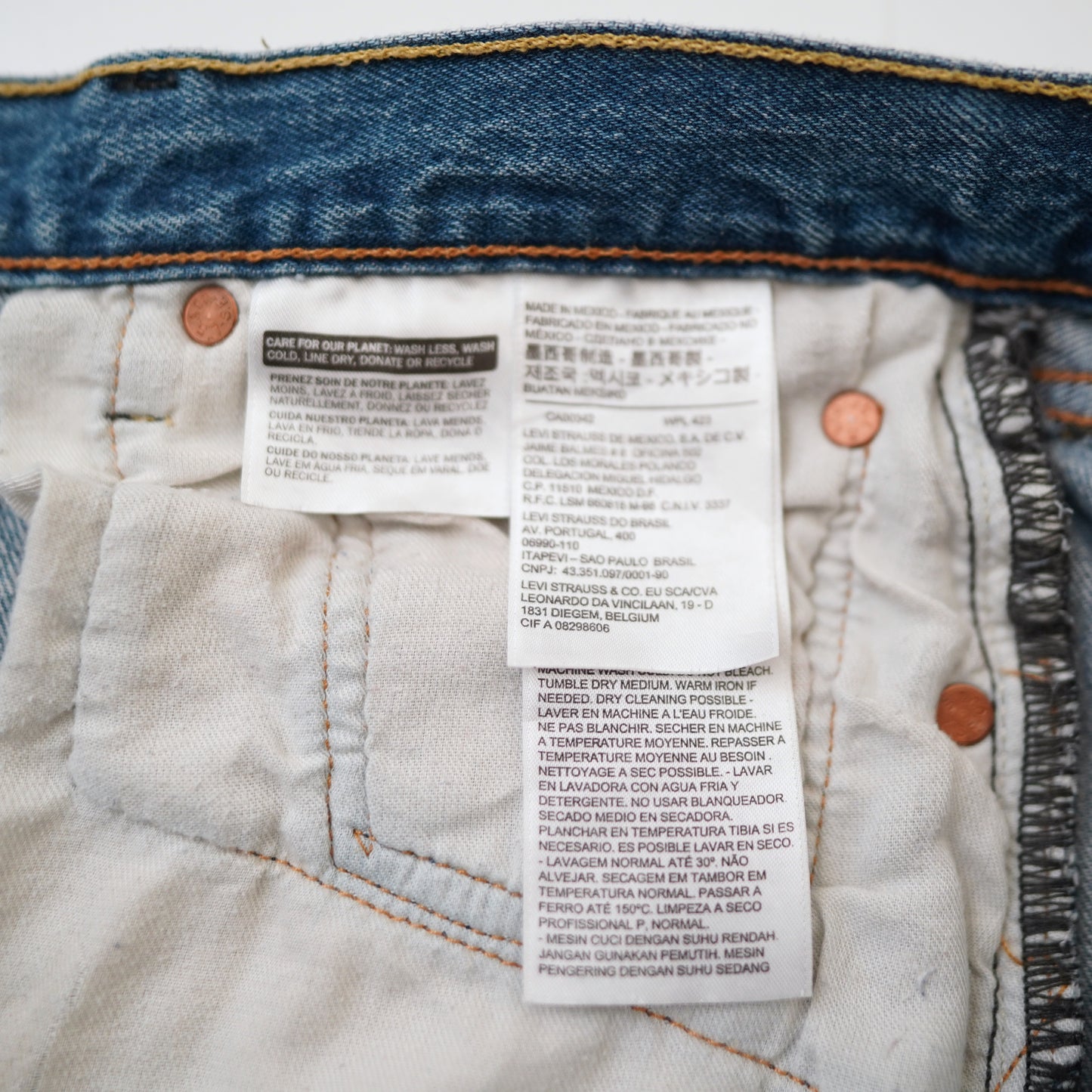 Levi's 501 denim pants