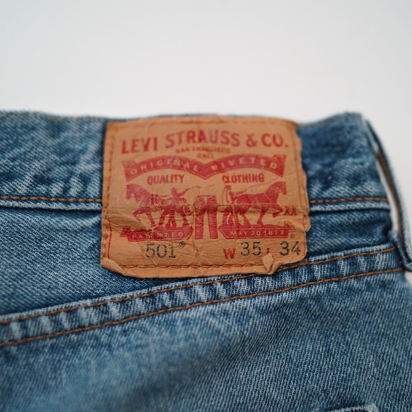 Levi's 501 denim pants