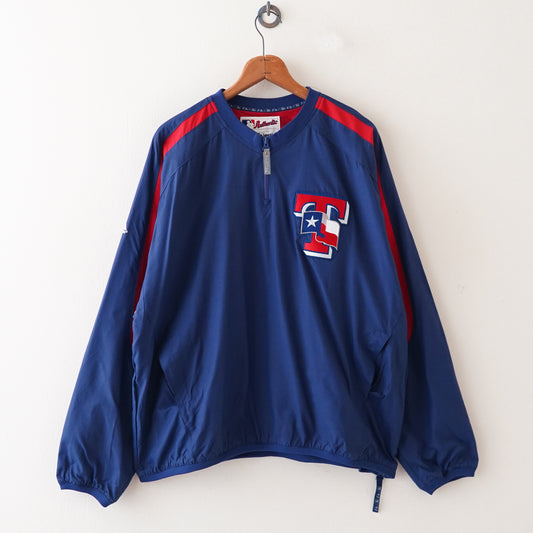 Texas Rangers halfzip pullover jacket