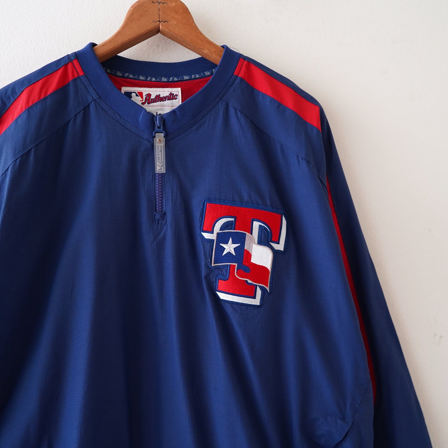 Texas Rangers halfzip pullover jacket