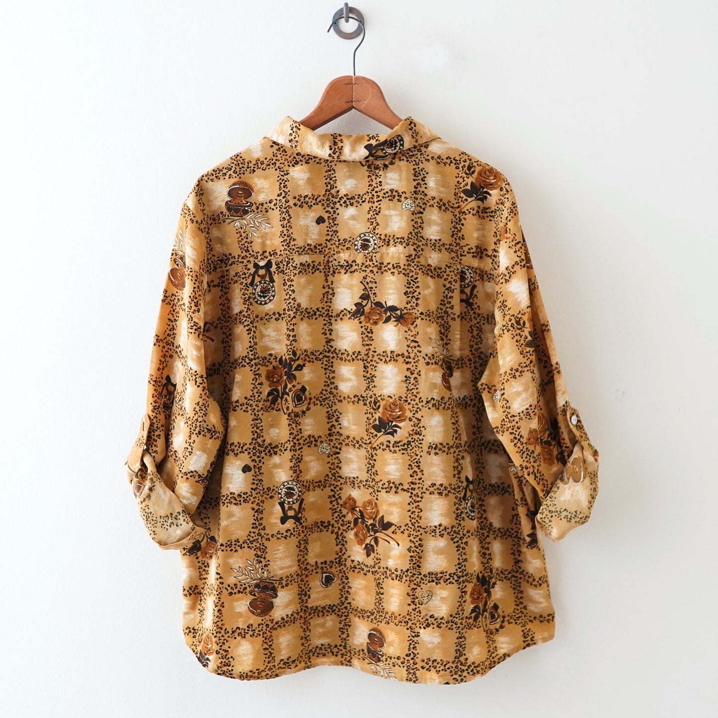 2way leopard shirt