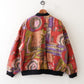 silk design blouson