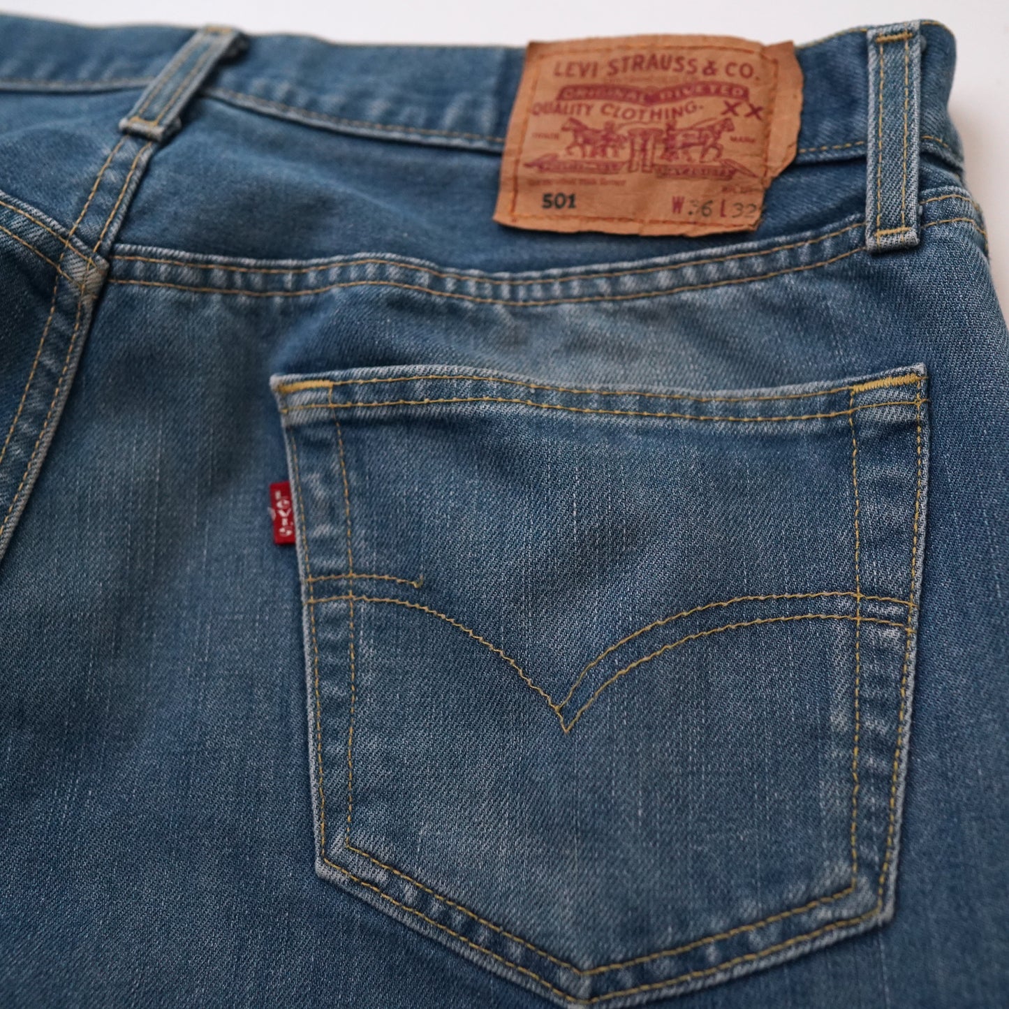 00s Levi's501 denim pants coolmax