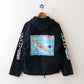 isla mujeres printed hoodie jacket