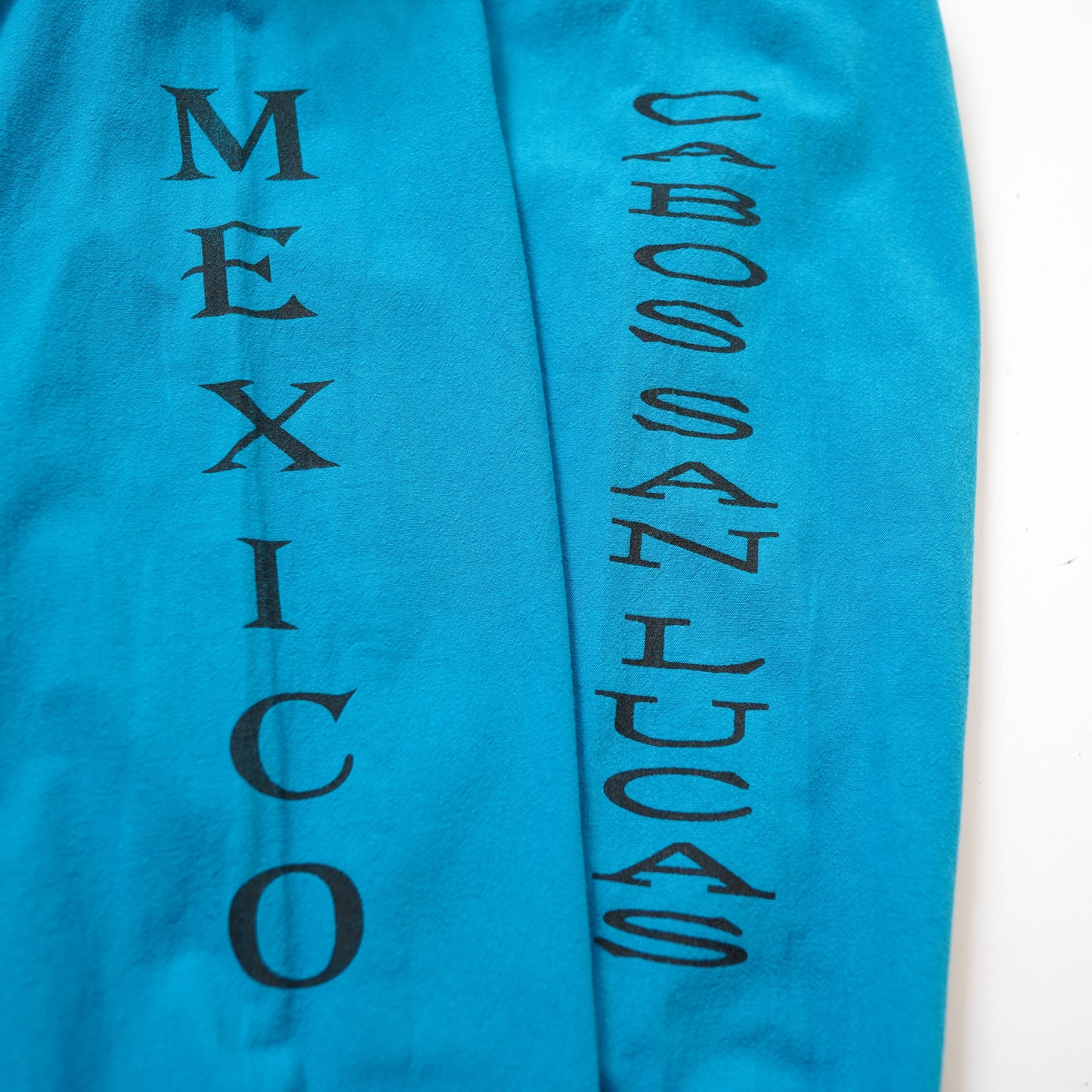 blue marlin printed hoodie jacket