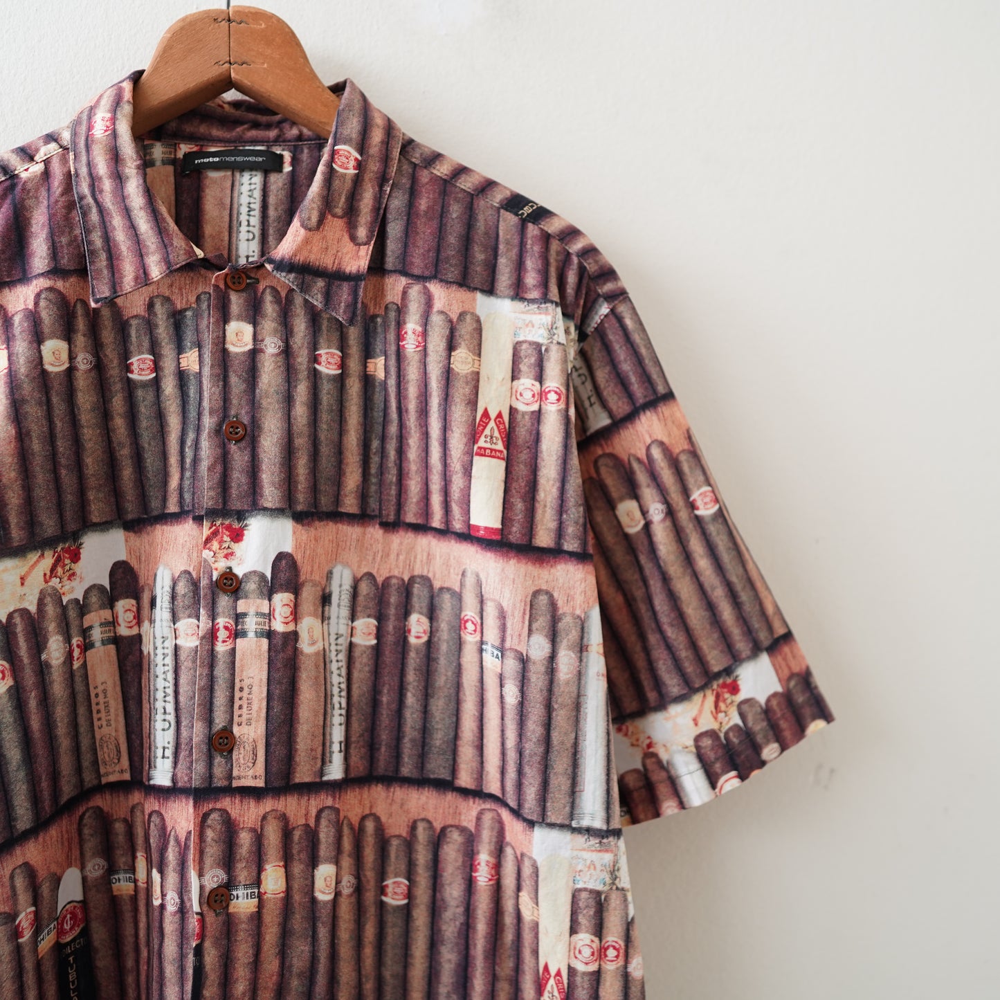 cigar print shirt