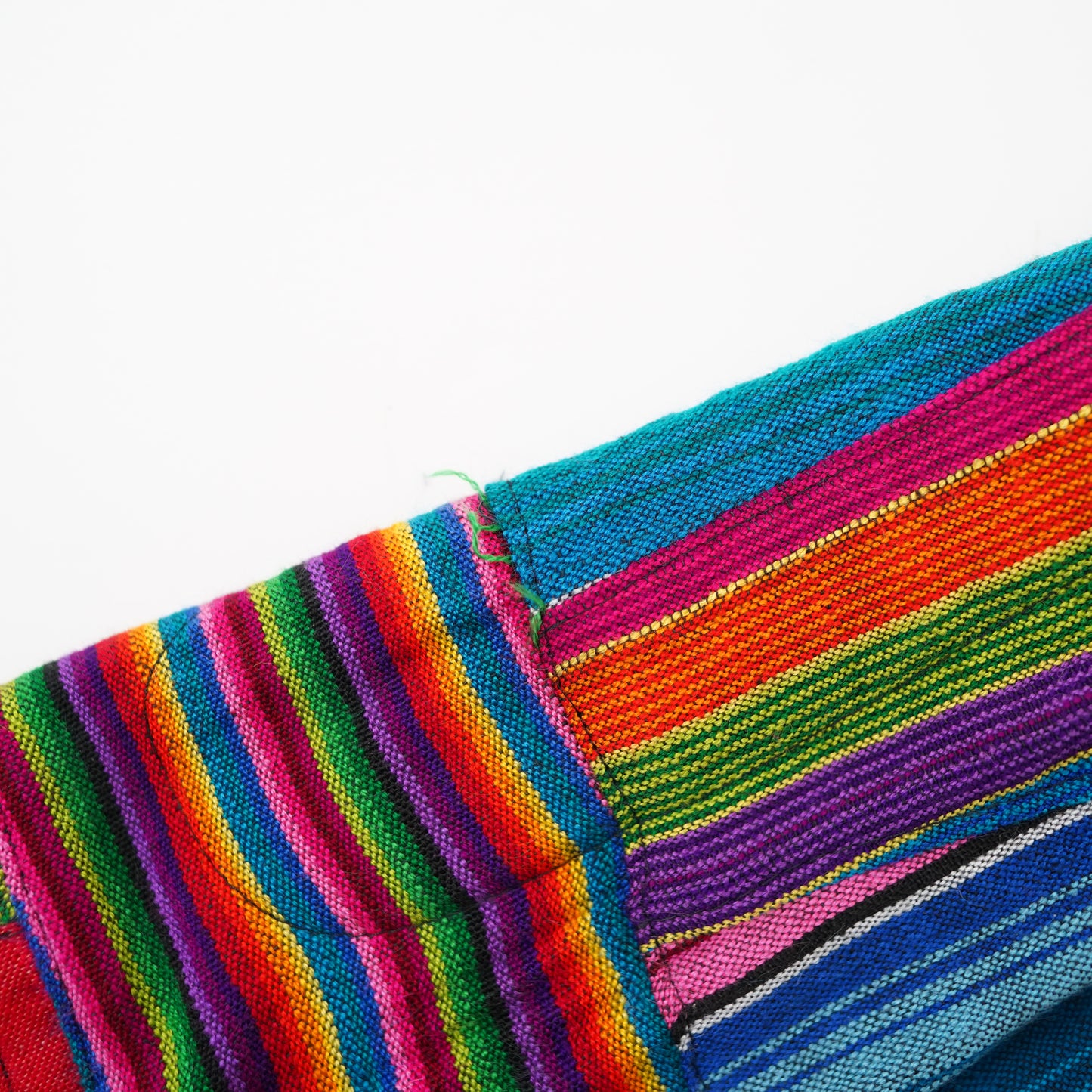 ethnic rainbow knit jacket