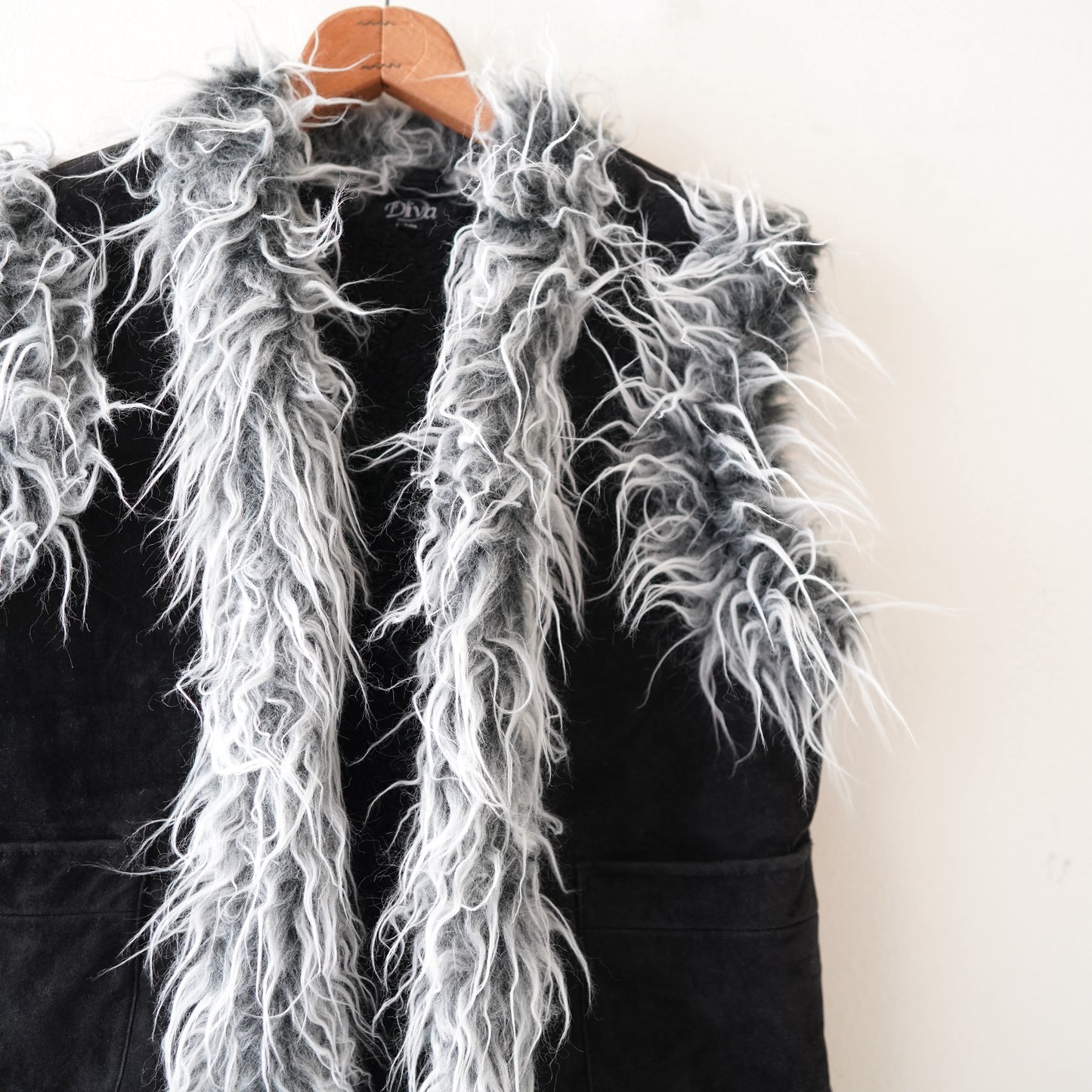 feather vest