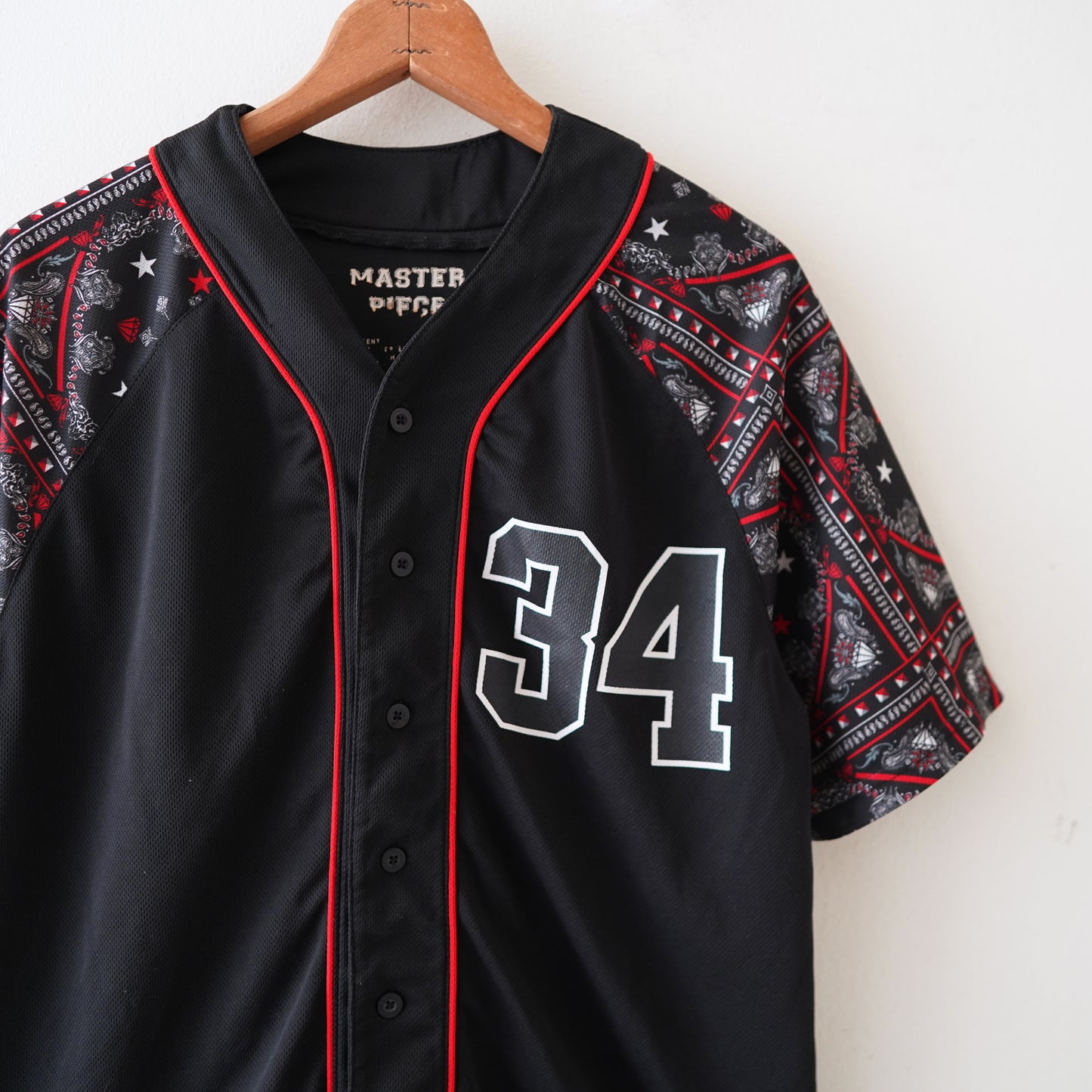 MASTER PIECE baseball shirt