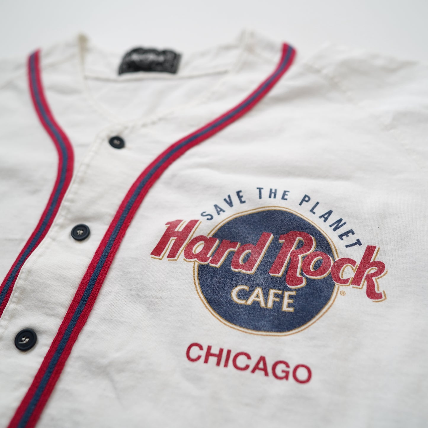 Hard Rock CAFE chicago baseball shirt