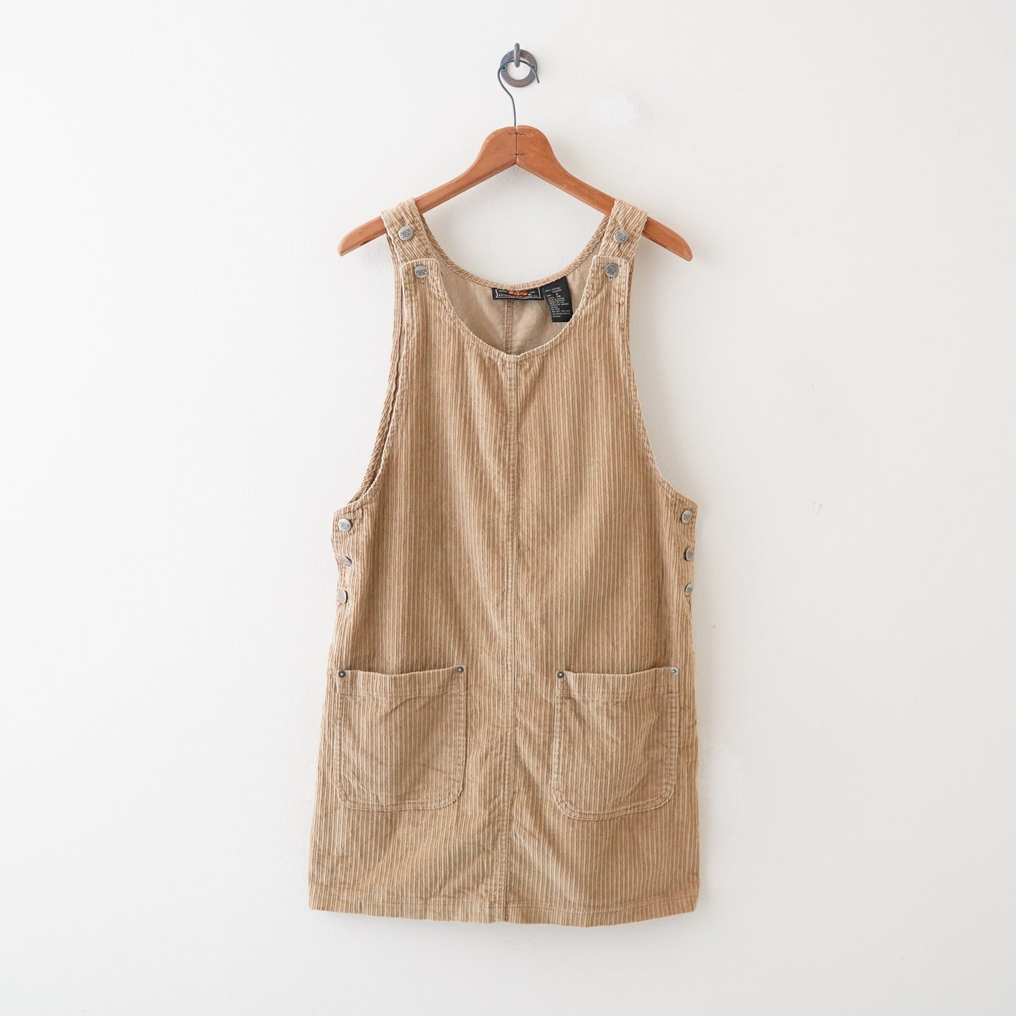 ROUTE 66 corduroy overall dress