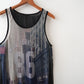 jersey mesh tank top